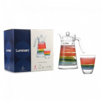Кувшин со стаканами Luminarc Neo Color Pencil N0792 7пр