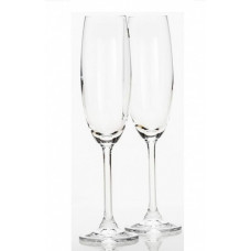 Набор бокалов для шампанского Bohemia Klara b4S415 (220мл) 2шт