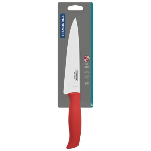 Поварской нож Tramontina Chef Soft Plus red 23664/177 (178мм)