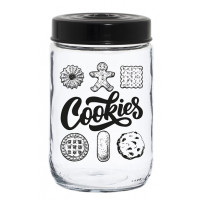 Банка HEREVIN Jar-Black Cookies 171441-001 (660мл)