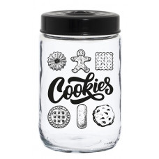Банка HEREVIN Jar-Black Cookies 171441-001 (660мл)