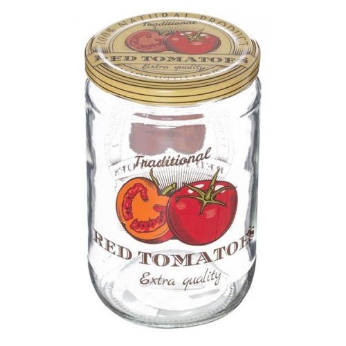 Банка HEREVIN Decorated Jar-Tomato 332367-051 (660мл)