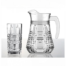 Кувшин со стаканами Athena City Glass 3S300058 7 пр.