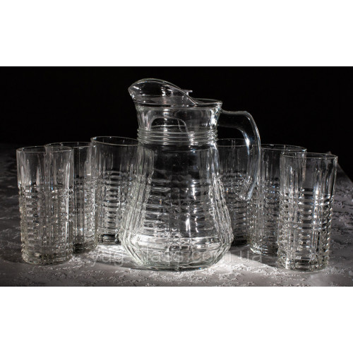 Кувшин со стаканами Athena City Glass 3S300058 7 пр.