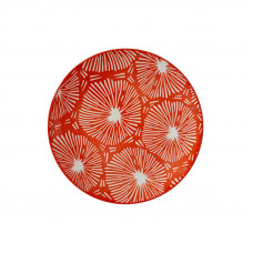 Тарелка десертная круглая Astera Kushi Red A0670-KR11 (20 см)