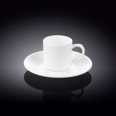 Чашка с блюдцем для кофе Wilmax WL-993007 (90мл)