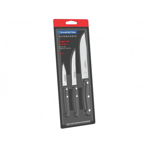 Набор кухонных ножей Tramontina Ultracorte 23899/051 (3шт)