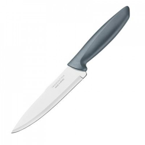 Кухонный поварской нож Tramontina Plenus Chef Grey 23426/167 (178мм)	