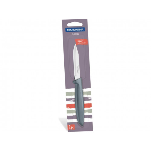 Кухонный нож для овощей Tramontina Plenus Grey 23420/163 (76мм)