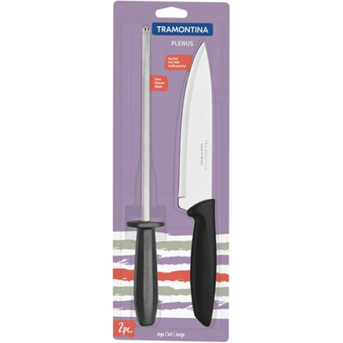Набор ножей Tramontina Plenus Black 23498/011 (2пр)