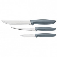 Набор ножей Tramontina Plenus Grey 23498/613 (3шт)