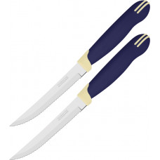 Набор кухонных ножей для стейка Tramontina Multicolor 23500/215 (127мм) 2шт
