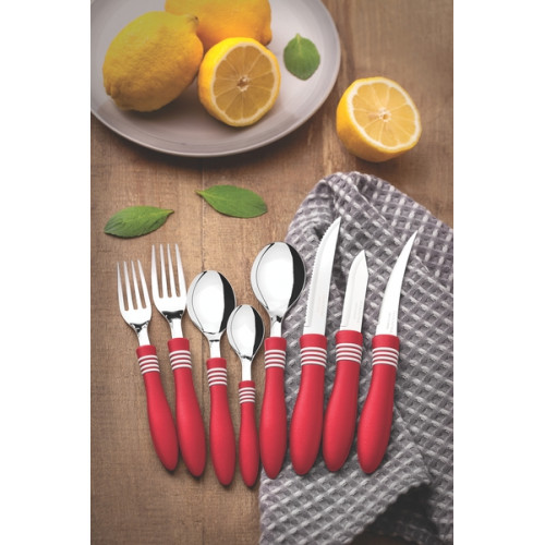 Кухонный нож для томатов Tramontina Cor&Cor Red 23462/174 (102мм)
