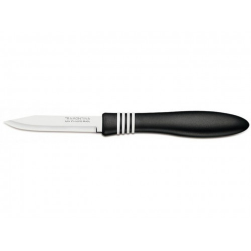 Набор ножей для овощей Tramontina Cor&Cor Black 23461/203 (76мм) 2шт