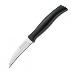 Набор кухонных шкуросъёмных ножей Tramontina Athus Black 23079/003 (76мм) 12шт	