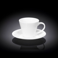 Чашка чайная с блюдцем Wilmax WL-993004 (180мл)