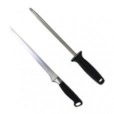 Нож для ветчины и мусат Berghoff Gourmet Line 1395029