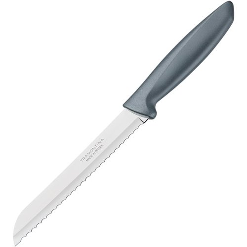Нож для хлеба Tramontina Plenus Grey 23422/167 (178мм)