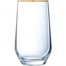 Набор высоких стаканов Eclat Ultime Bord Or P7632 (400мл) 4шт только для ресторанов и баров