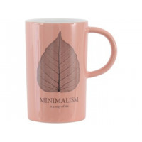 Чашка Limited Edition Minimalism Coral HTK-021 (340мл)