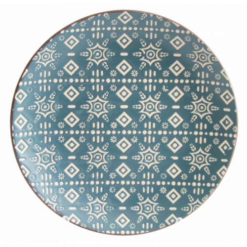 Тарелка обеденная Astera Engrave Blue A0480-HP21-D (27см)