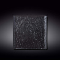 Тарелка квадратная Wilmax Slatestone Black WL-661106 / A (21,5х21,5см)