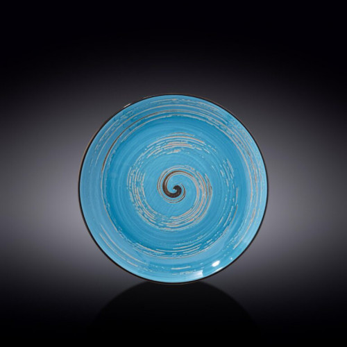 Тарелка обеденная Wilmax Spiral Blue WL-669614 / A (25.5см)