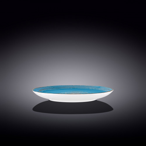 Тарелка обеденная Wilmax Spiral Blue WL-669613 / A (23см)