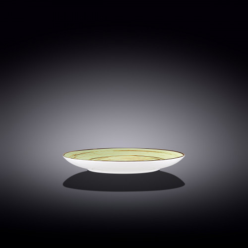 Тарелка десертная Wilmax Spiral Pistachio WL-669111 / A (18см)