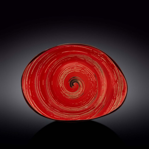 Блюдо камень Wilmax Spiral Red WL-669242 / A (33см)