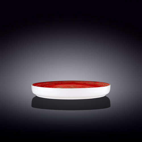 Тарелка обеденная Wilmax Spiral Red WL-669220 / A (28см)