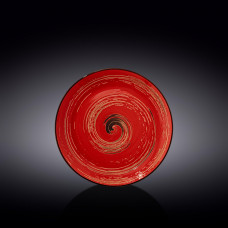Тарелка обеденная Wilmax Spiral Red WL-669214 / A (25.5см)