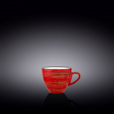 Чашка кофейная Wilmax Spiral Red WL-669234 / A (110мл)