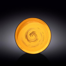 Тарелка обеденная Wilmax Spiral Yellow WL-669420 / A (28см)