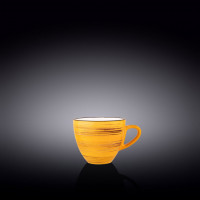 Чашка кофейная Wilmax Spiral Yellow WL-669434 / A (110мл)
