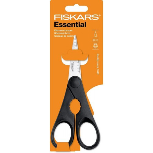 Ножницы с открывашкой Fiskars Essential 1023820 (200мм)