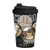 Стакан HEREVIN Cup-Coffee Time 161912-020 (340мл)