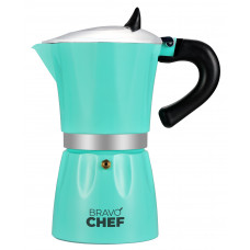 Гейзерная кофеварка BRAVO CHEF BC-12100-3 (3чашки)