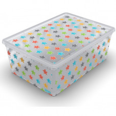 Коробка для хранения QUTU LIGHT BOX Colored Stars (5л)