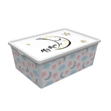 Коробка для хранения QUTU TREND BOX CUTE SKY (10л)