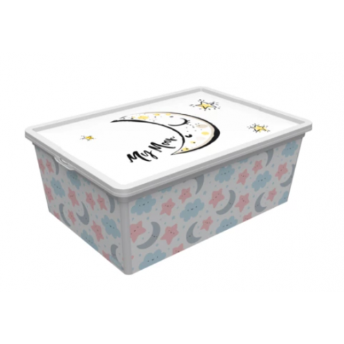 Коробка для хранения QUTU TREND BOX CUTE SKY (10л)