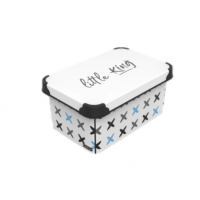 Коробка для хранения Qutu STYLE BOX LITTLEKING (5л)