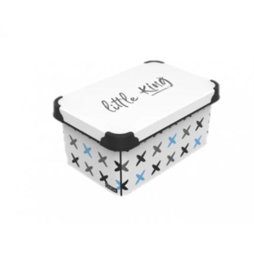 Коробка для хранения Qutu STYLE BOX LITTLEKING (5л)
