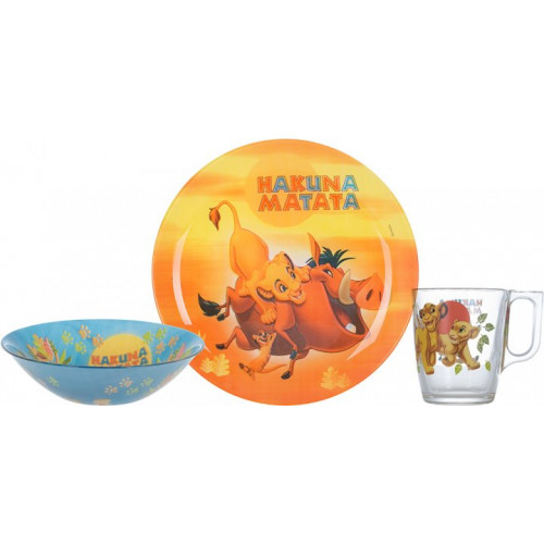 Детская посуда Luminarc Disney Lion King P9345 3пр