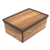 Коробка для хранения QUTU TREND BOX WOOD (10л)