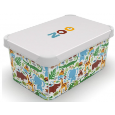 Коробка для хранения QUTU STYLE BOX ZOO (10л)
