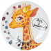 Набор детской посуды Limited Edition Pretty Giraffe C389 YF6025 3пр