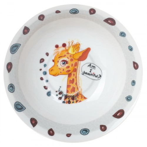 Набор детской посуды Limited Edition Pretty Giraffe C389 YF6025 3пр