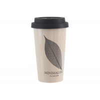 Чашка с крышкой Limited Edition Minimalism HTK-028 (400 мл)