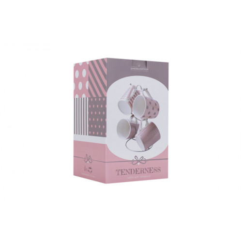 Набор чашек Limited Edition Tenderness D76-T2312 (280 мл) 5пр